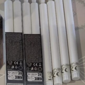 bougies blanches plastiques LED